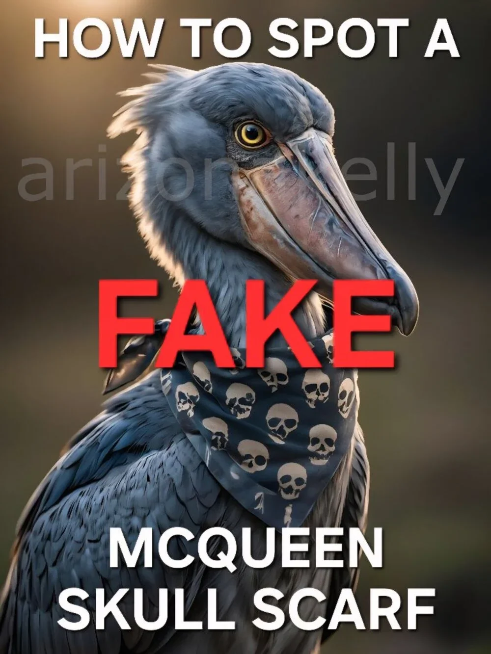 How To Spot A Fake McQueen Skull Scarf